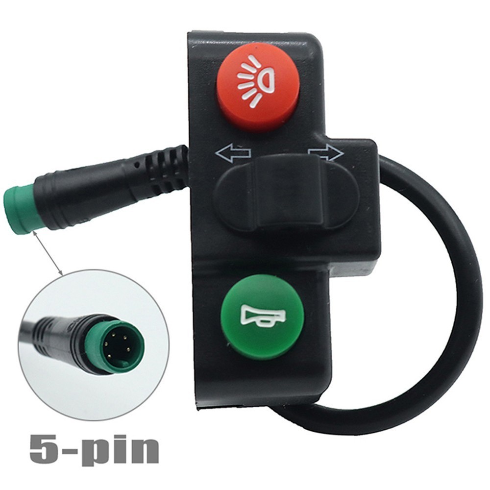 Replacement handlebar switch for scooters and bicycles with 7/8 handlebars