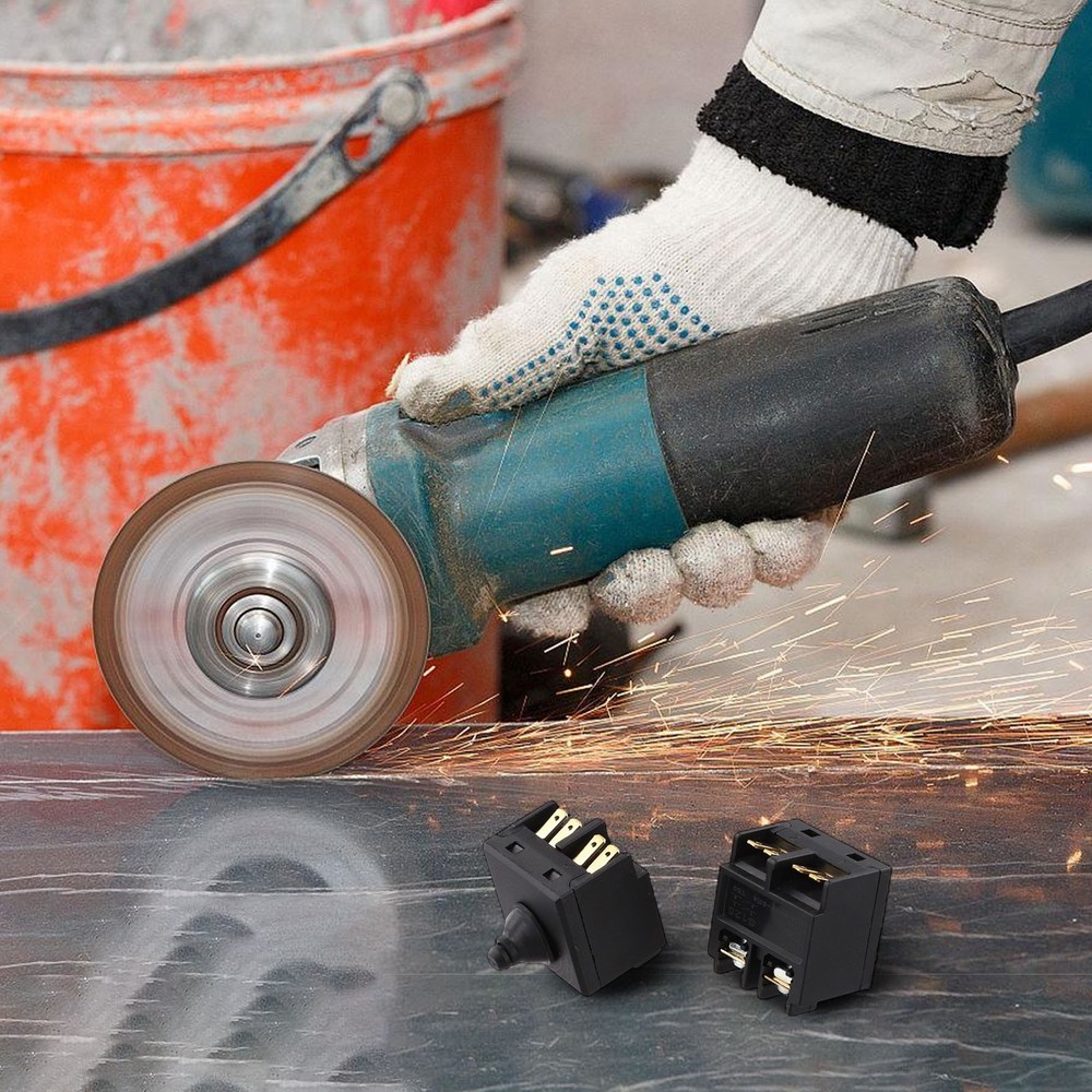 AU 2pcs Replacement Push Button Switch For Angle Grinder 100 Polisher-Accessory