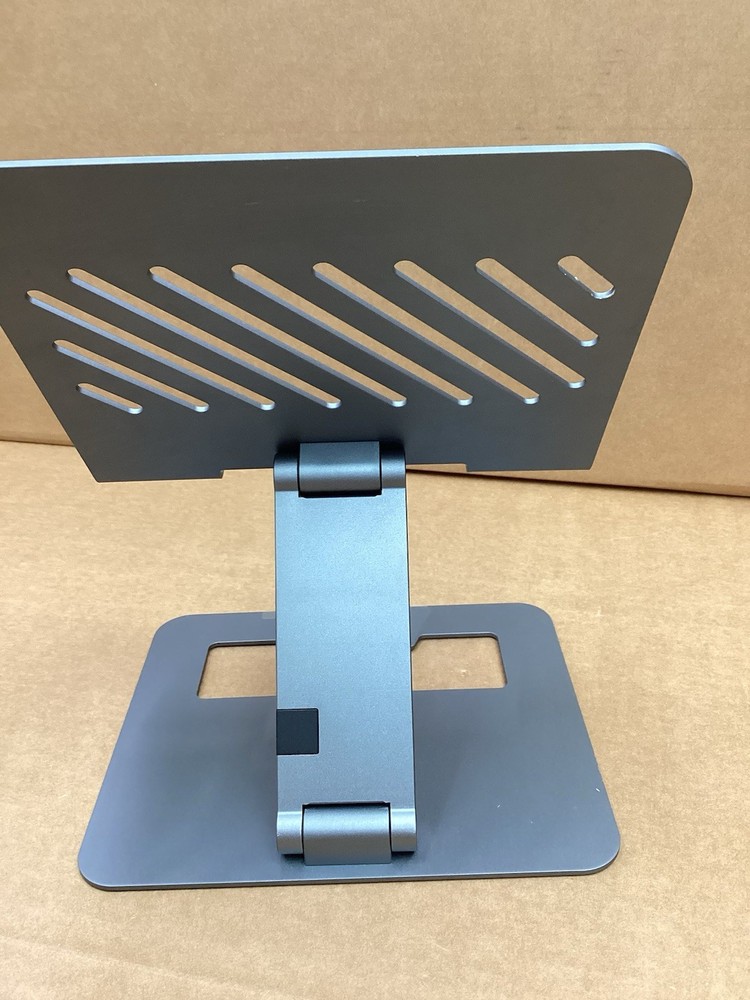 USB C Dock HDMI Laptop Stand Ergonomic Computer Riser Adjustable for Mac Windows