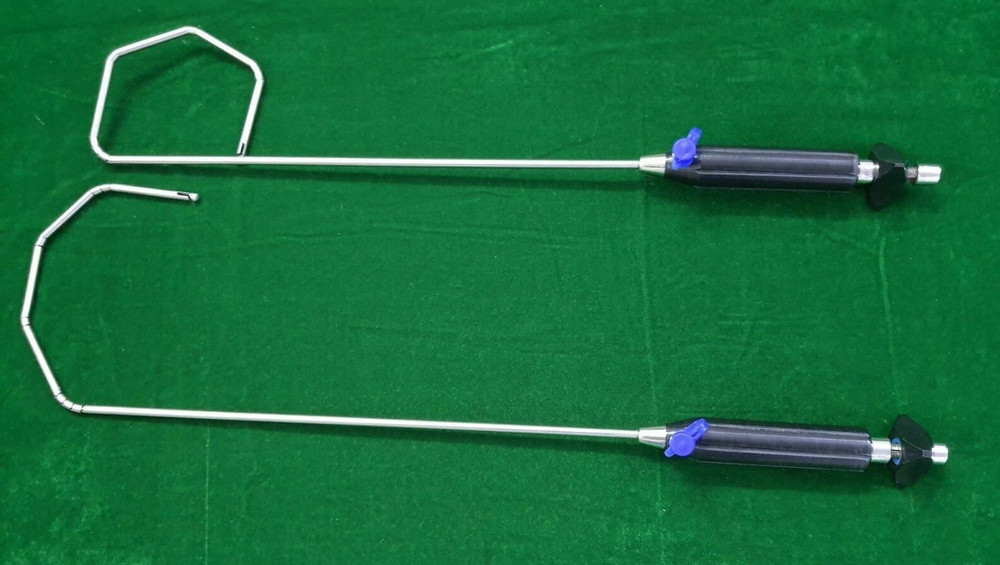 2pc Laparoscopic Liver Retractor 5mmx330mm Endoscopy Surgical Instruments