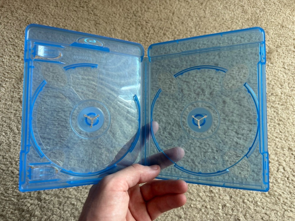 19x Empty Blu-ray Cases 2-Disc