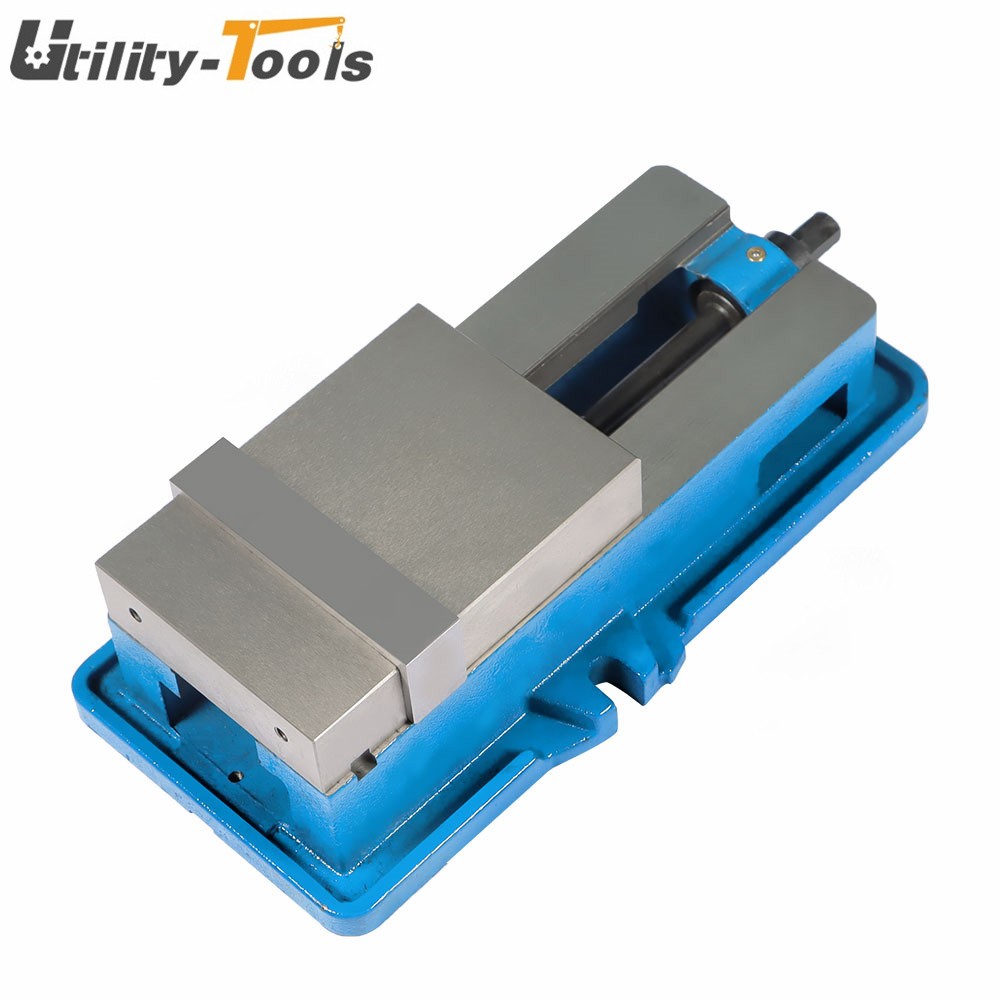 5" Lockdown CNC Milling Machine Bench Vise Clamping Precision Without Base