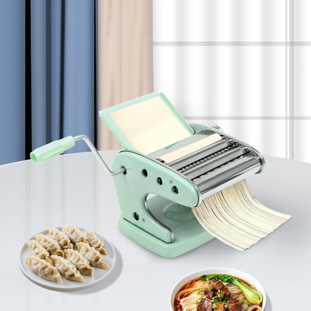 Thickness 0.3-5mm Adjustable Pasta Maker Machine Manual Noodle Making Machine
