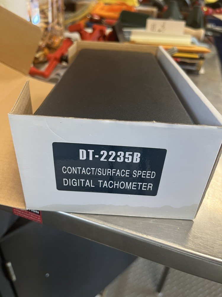 EXTECH Instruments 461893 Digital Photo Tachometer with Case & Instructions