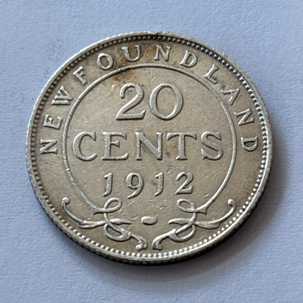 NFLD 1912 20 Cents