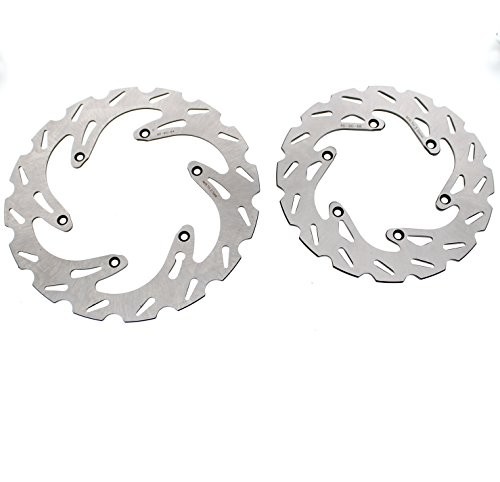 Front and Rear RipTide Brake Rotors fit KTM 350 XC-F 2011 - 2025 by Race-Driven