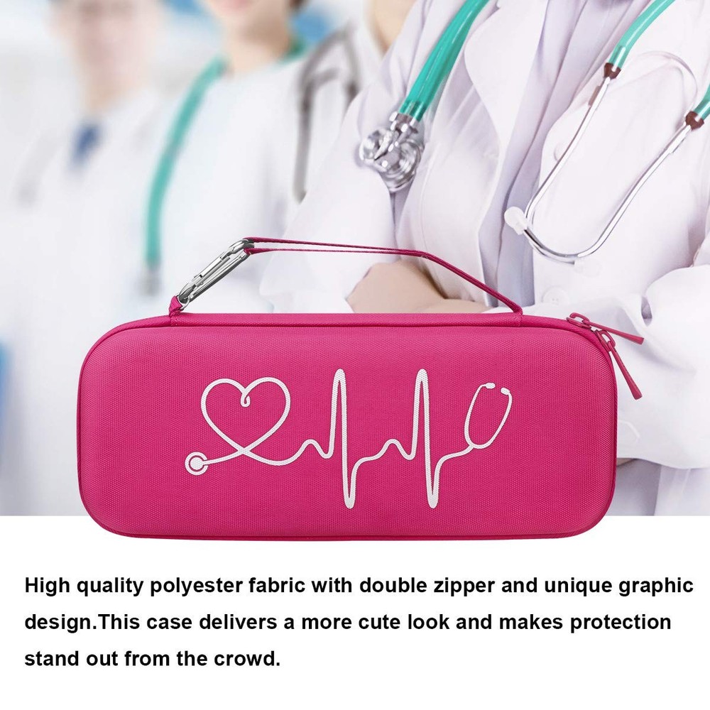 BOVKE Stethoscope Case Littmann Classic III Raspberry