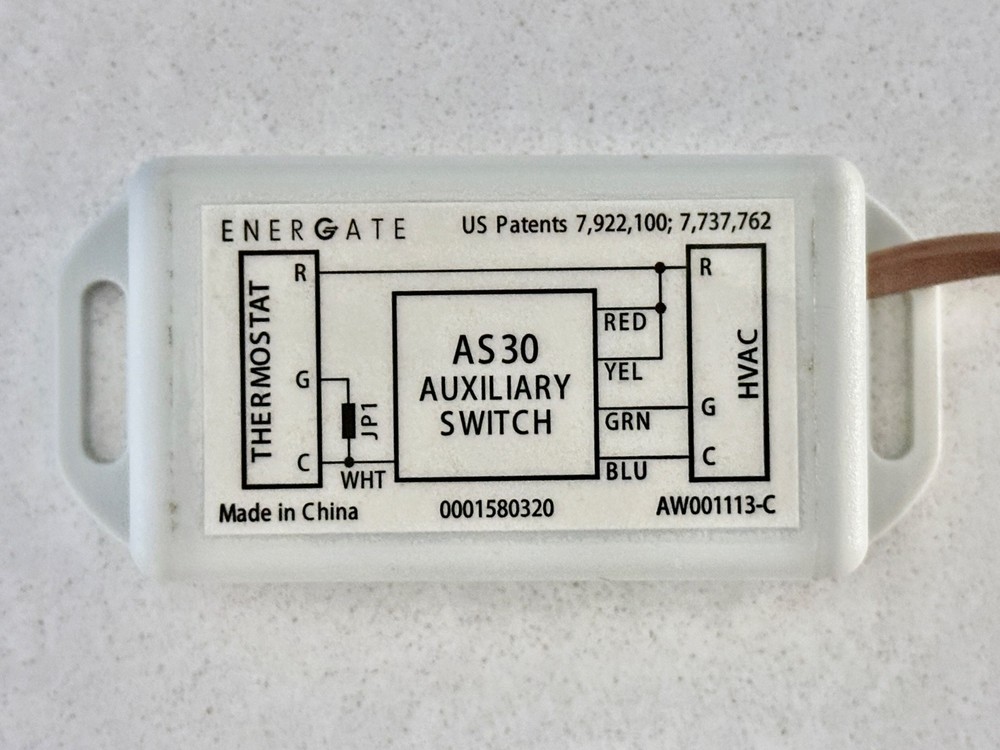 Energate EZWire AS30 Auxiliary Switch - NEW