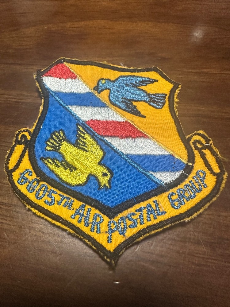 Vintage USAF 6005th Air Postal Group Patch