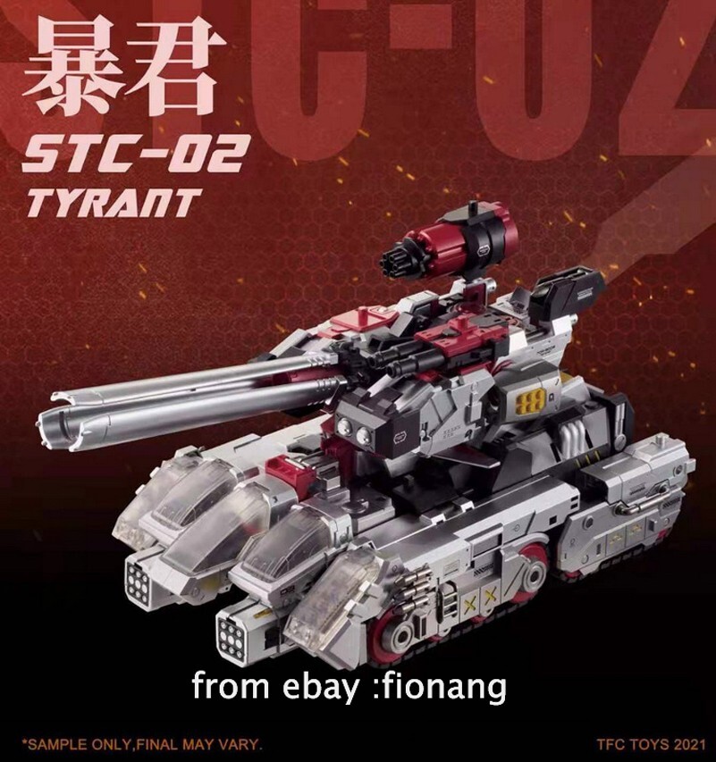 Transformable Megatron TFC STC-02 Tyrant Dominator 4 mode convertion