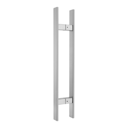 Stainless Steel Double Sided Push Pull Door Handle, H-shaped Door Pull Handle US