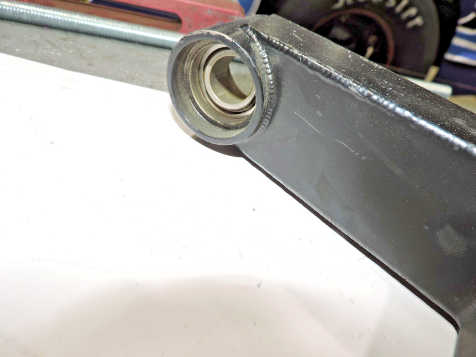 (2) Tig Welded lower control arms adjustable buckets pair NASCAR ARCA