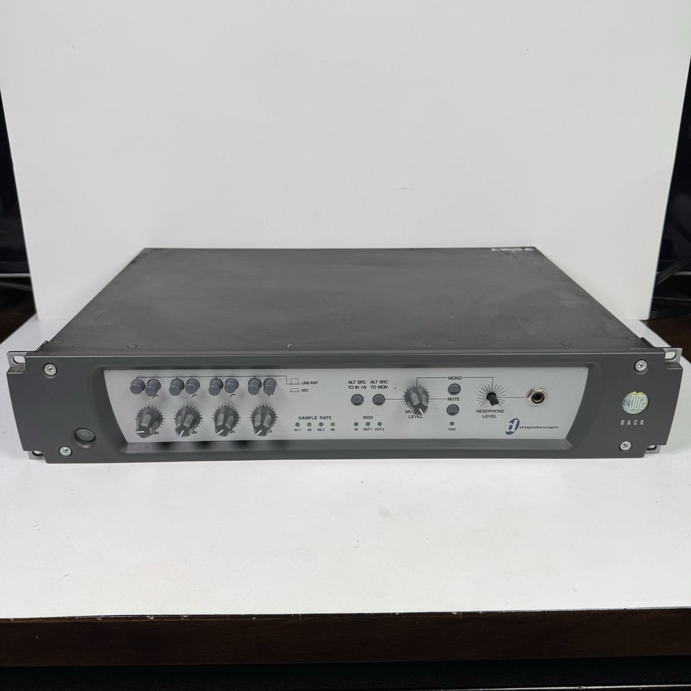 Digidesign Digi 002 Rack Firewire Audio Midi Digital Recording Interface MX002RK