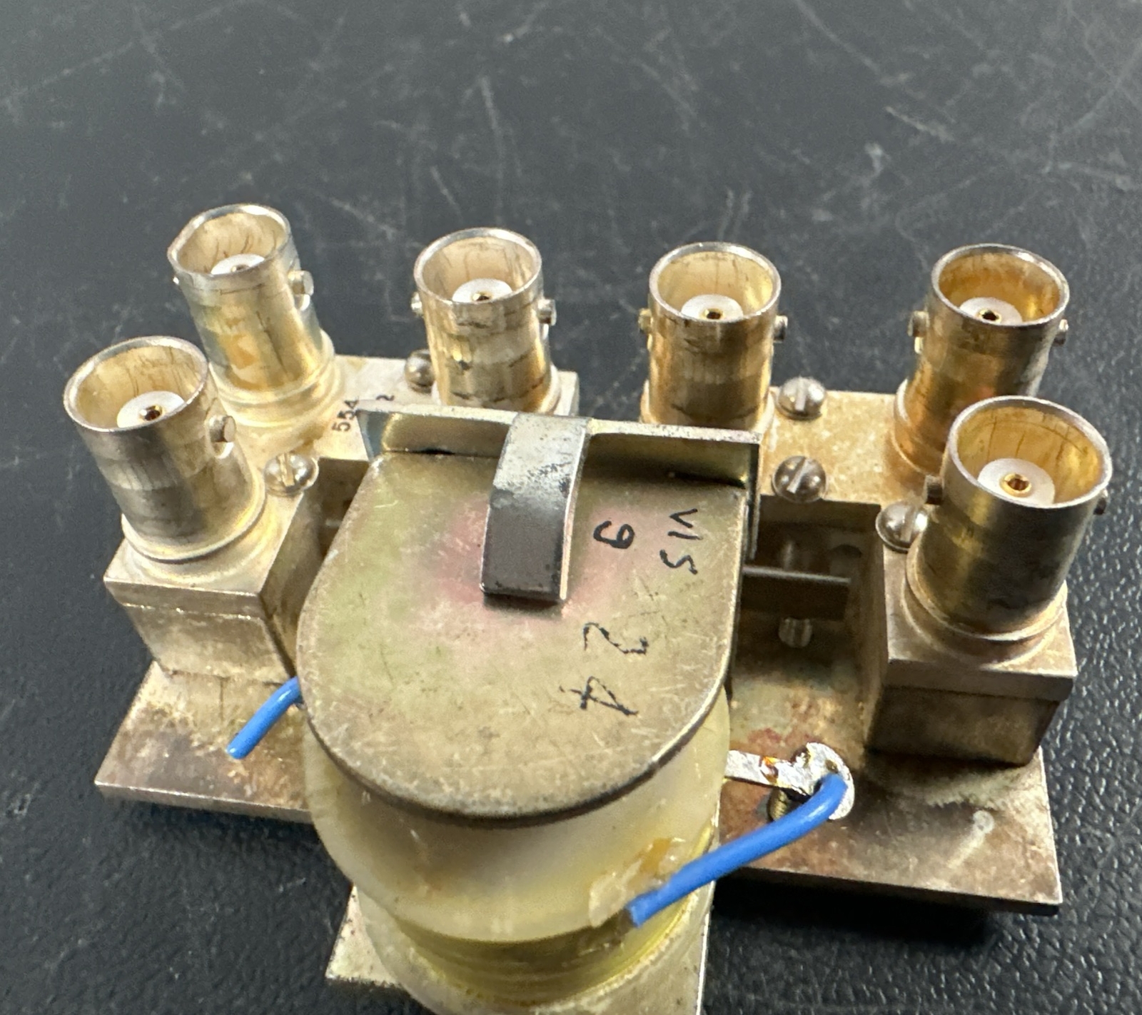 321-11064-3 Amphenol BNC DPDT Coaxial Relay 26VDC. RF 6PDT Relay