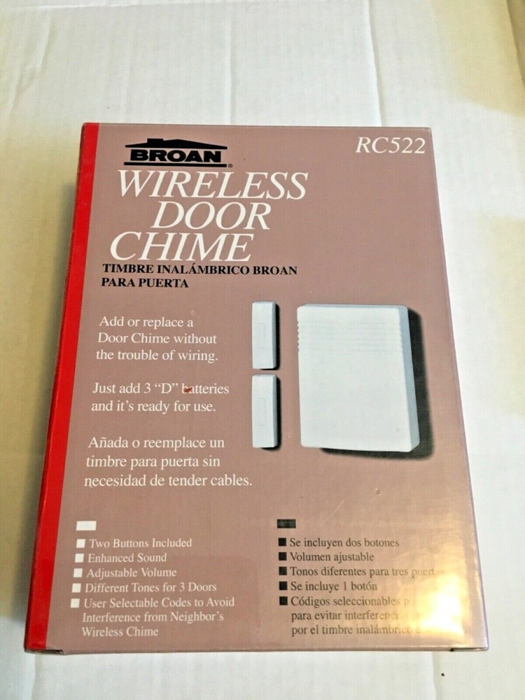 Broan wireless door chime rc522