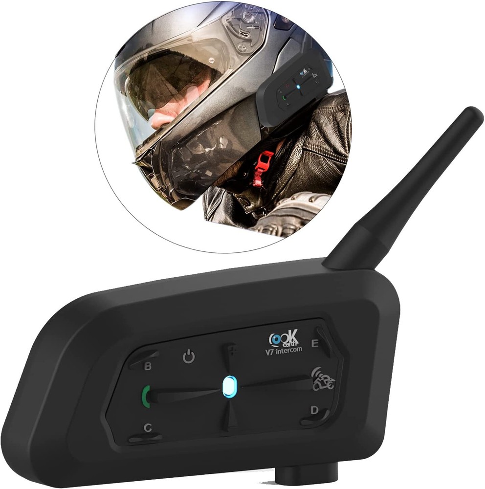 Motorcycle Helmet Bluetooth Headset Intercom Intercomunicador Moto Bluetooth