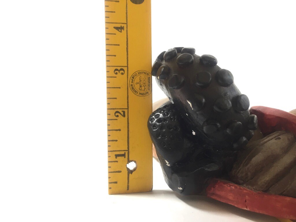 Apsit Bros California Motorcycle Motocross Chalkware Sculpture 70’s 15 Inches