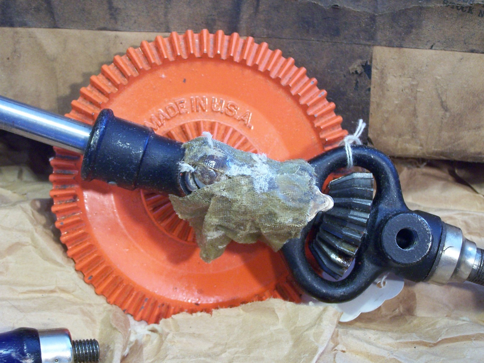 NOS Stanley Sweetheart marked No 742 breast drill 2 speed in original tarred box