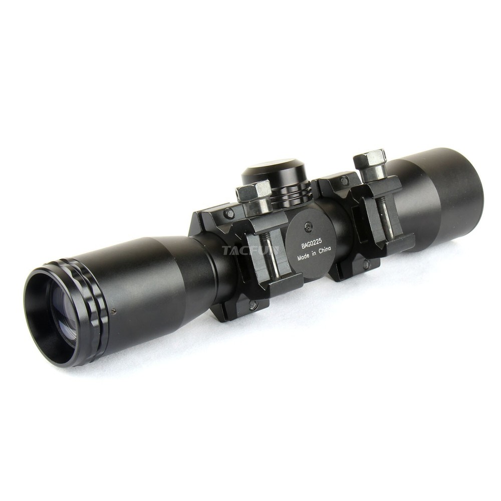 Tactical 4X32 Compact .223 .308 Scope /w Rings