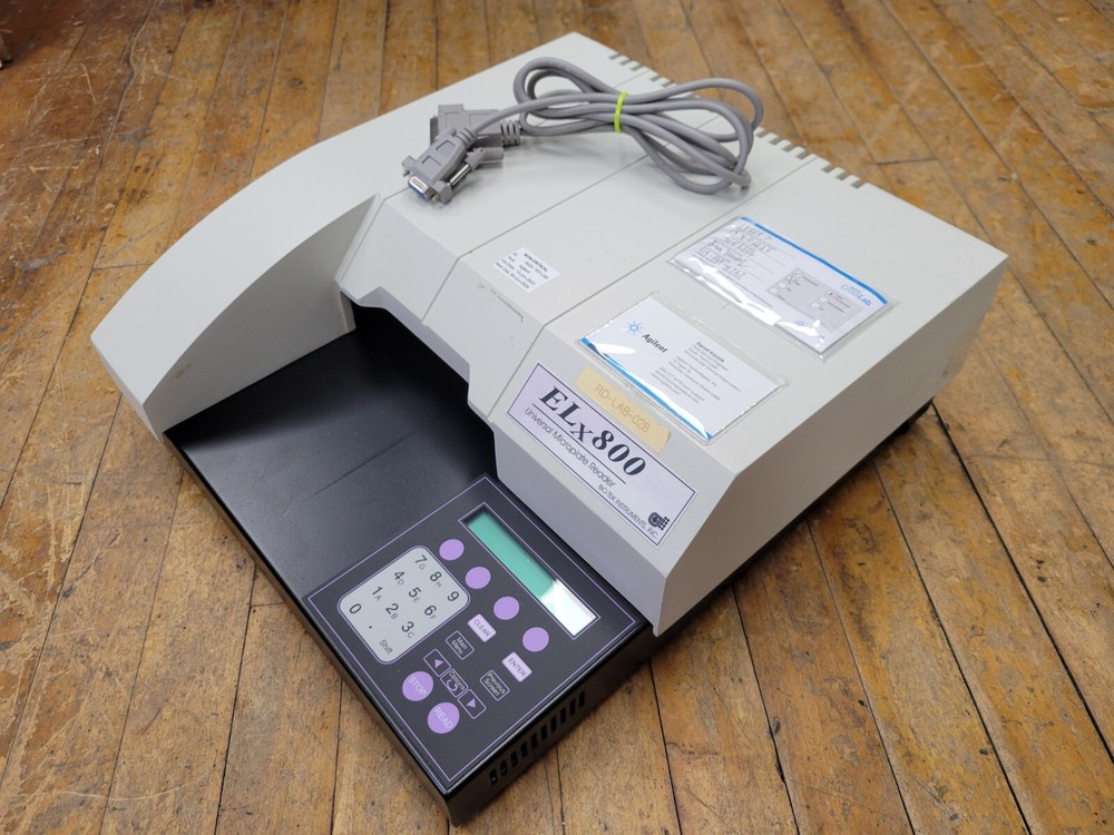 Bio-Tek Instruments ELx800 Universal Microplate Reader Absorbance 24VDC 40 Watt