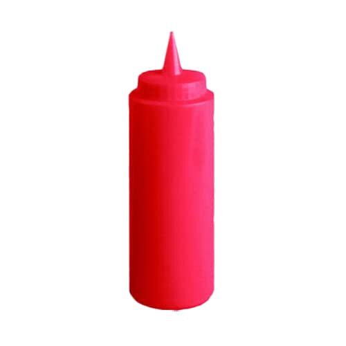 Thunder Group 24 oz squeeze bottle, red, comes in dozen