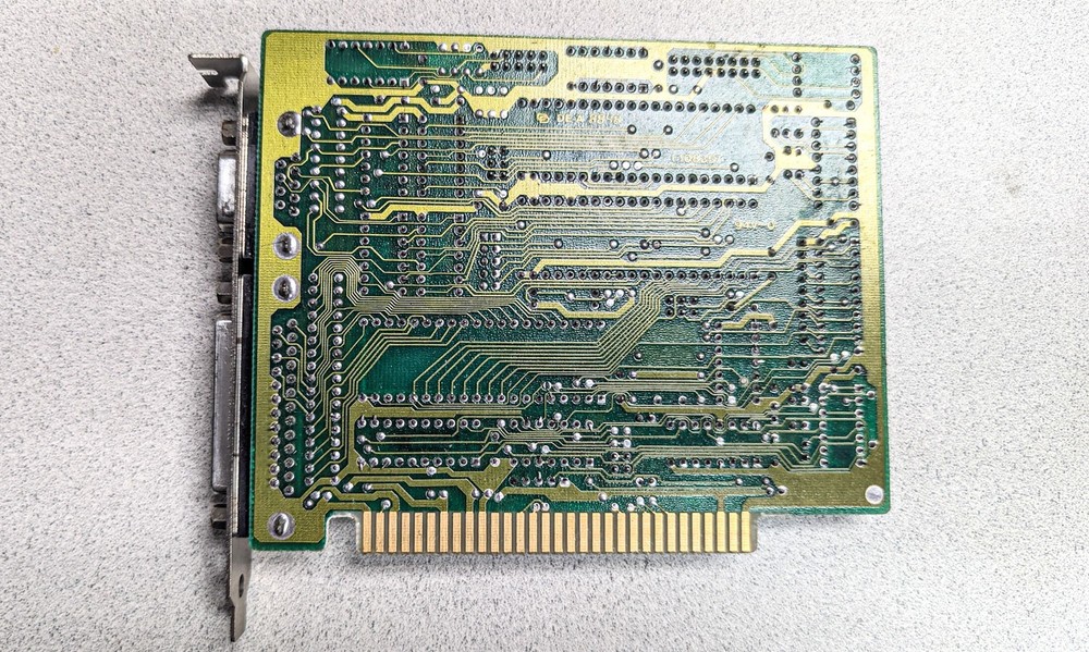 Vintage SiS 82C11 Multi I/O Controller 8-BIT ISA Parallel Serial Game