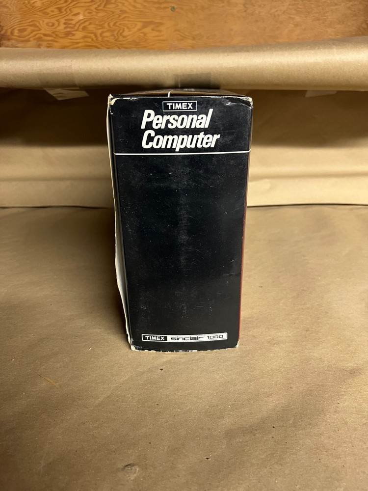 Timex Sinclair 1000 Vintage Personal Computer w Box and Manual Untested