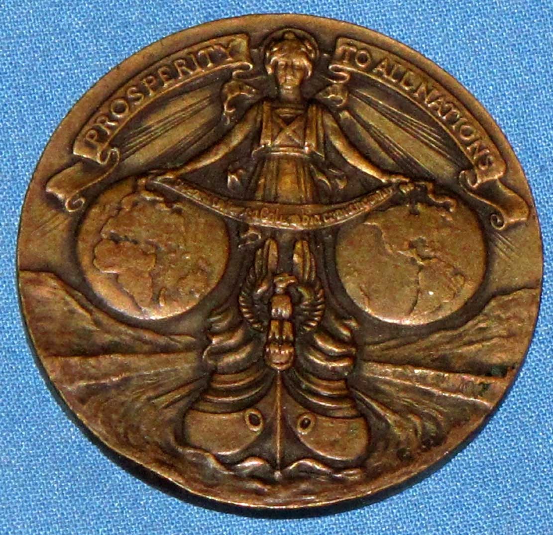 1914 HK-398 ; Panama Canal Completion Bronze So-Called Dollar ; S/N 2558