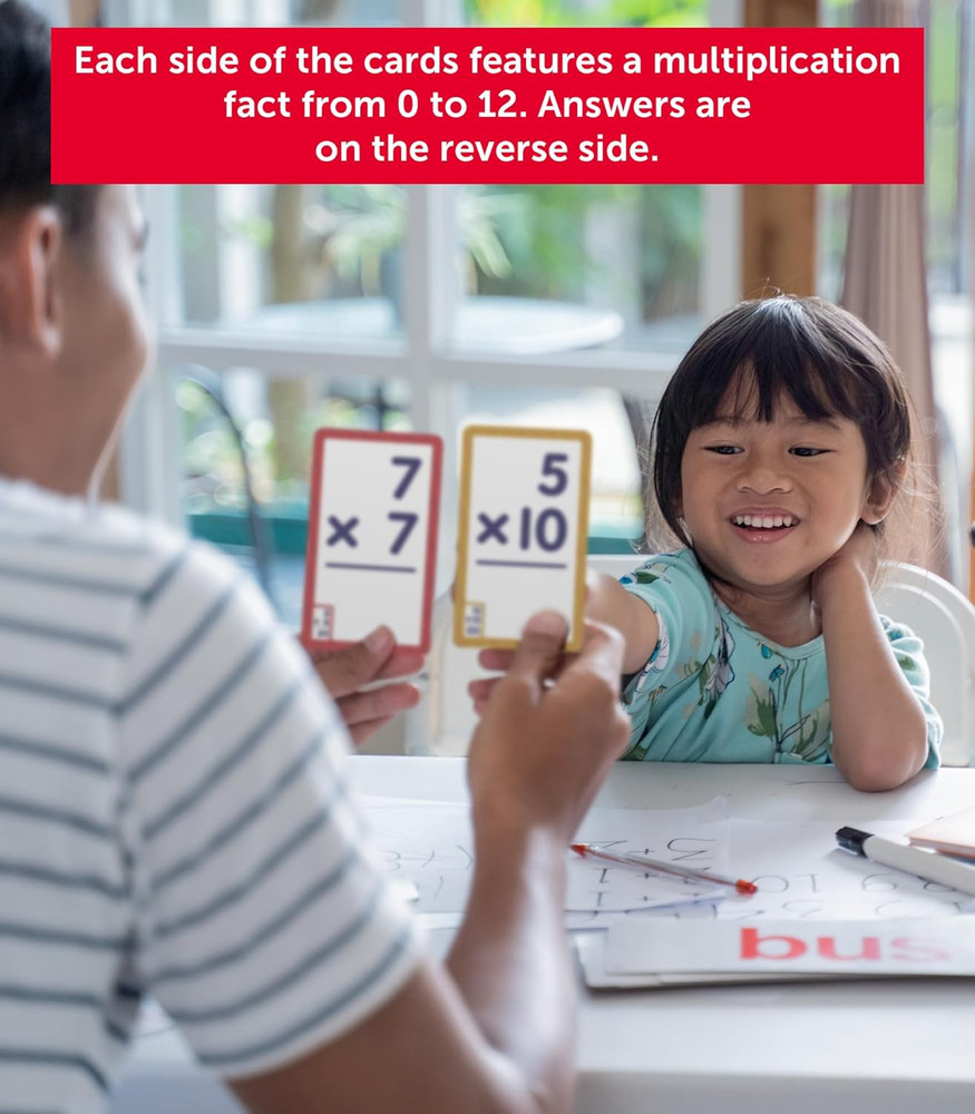Scholastic Flash Cards: Multiplication 0 - 12