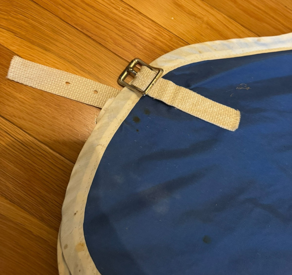 Used 78" Techni-Flair Stable Sheet / Blue