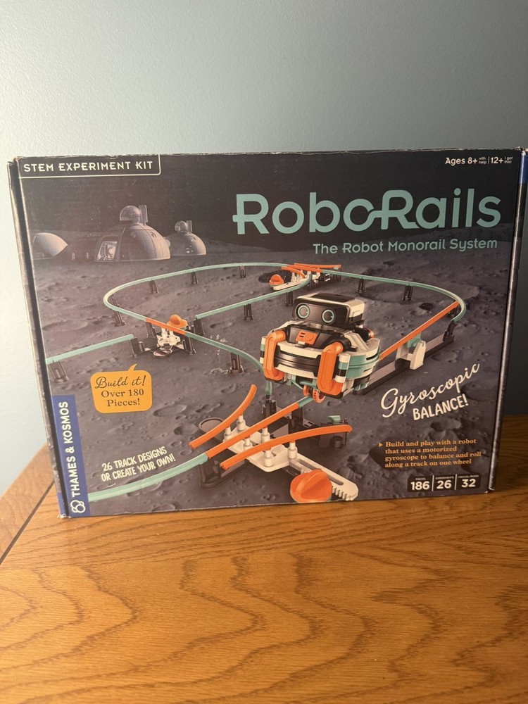 RoboRails The Robot Monorail System NEW Open Box