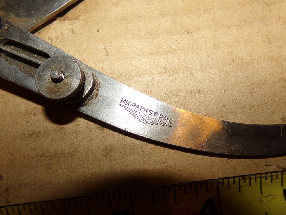 VINTAGE McGRATH ST. PAUL 6" Outside Caliper