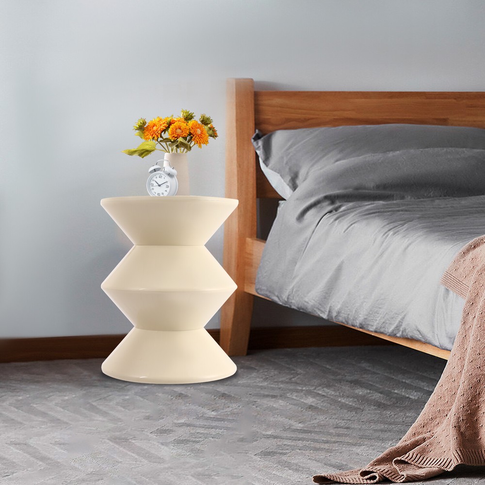 Side Table, Sofa Side Table, Modern Round End Table US