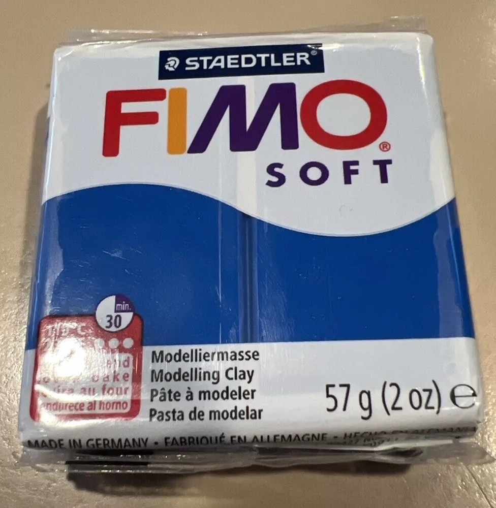 Fimo Soft Clay Gr.57 37-Pacific Blue Staedtler