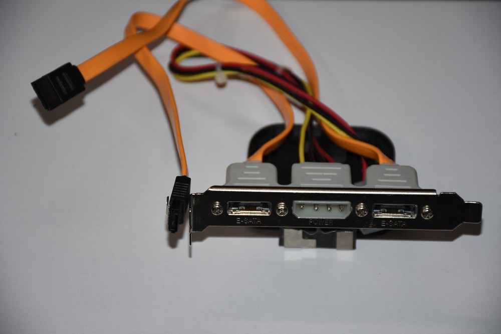 New! ASUS Universal 2 E-SATA Port external rear panel Bracket