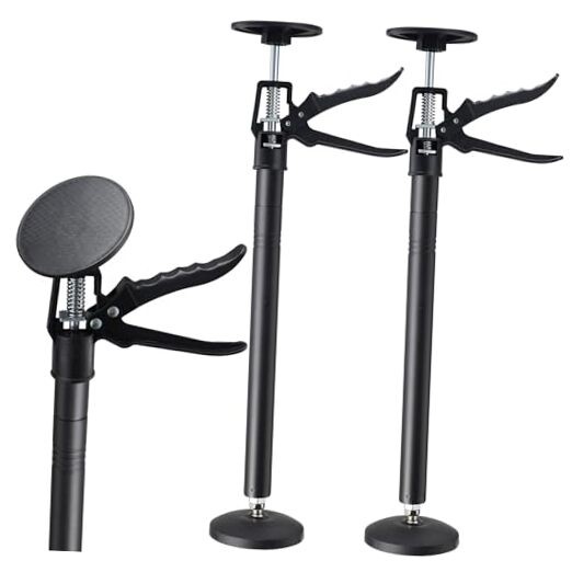 2Pack Cabinet Jacks for Installing cabinets,Adjustable Support Pole 12-23 Inch