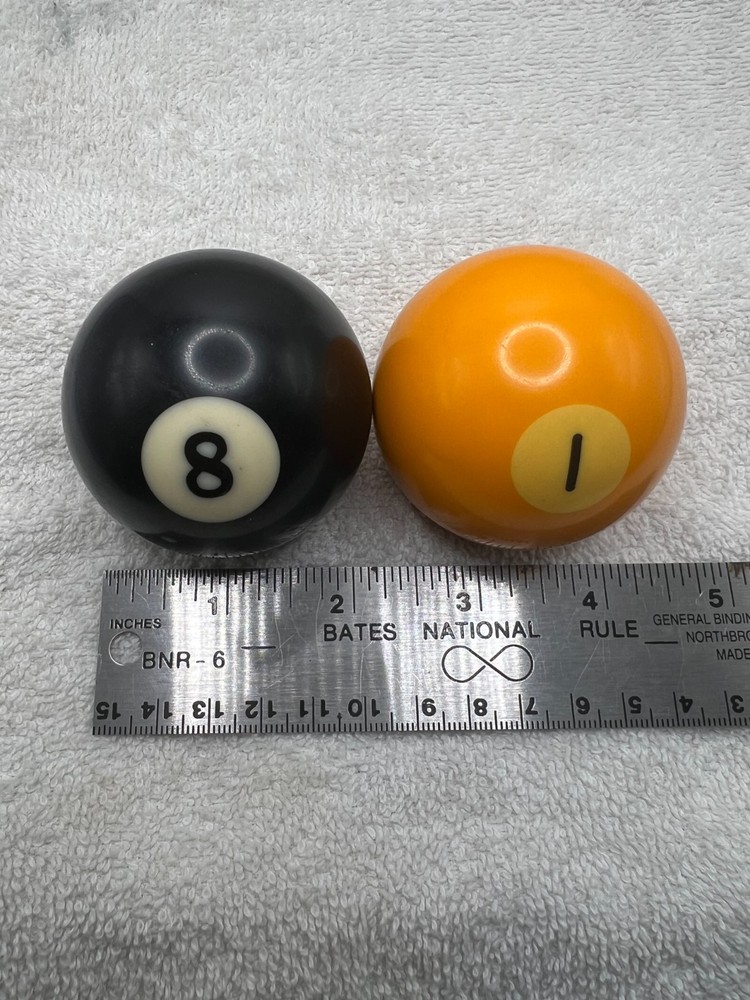 Replacement Pool Balls 1 & 8