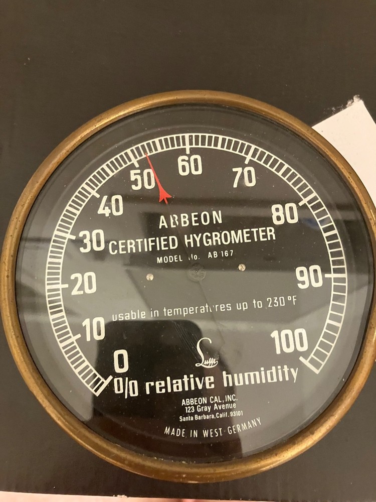 Vintage Antique ABBEON Certifield Hidrometer Model AB167