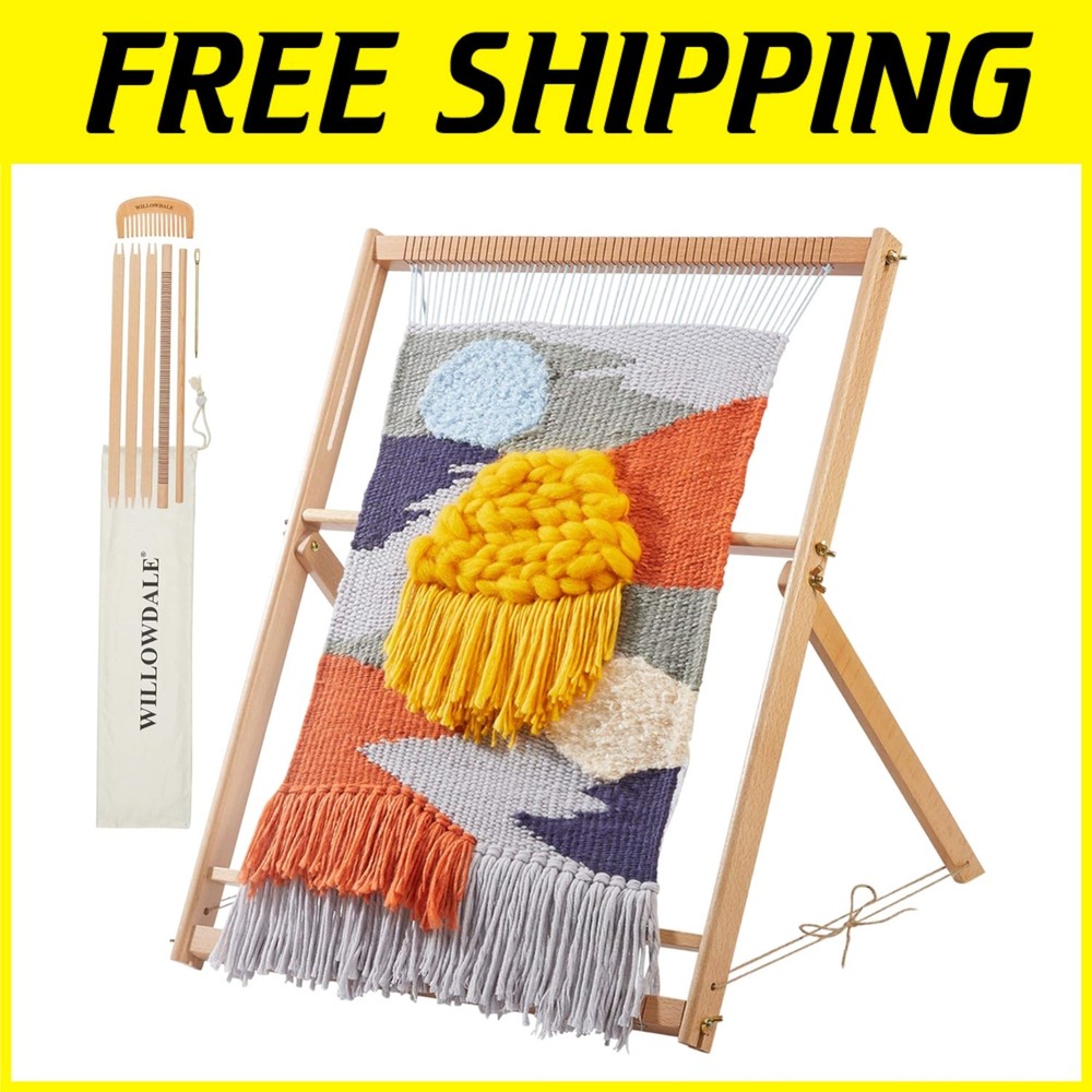 Multi-Craft Wooden Weaving Loom - Develops Creativity