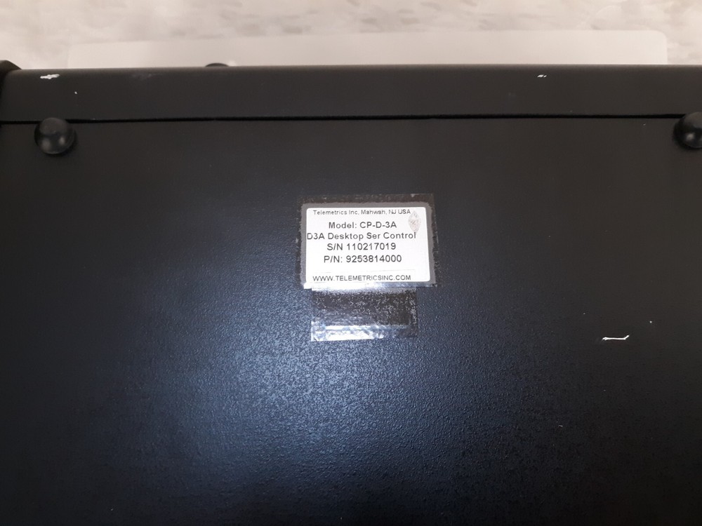 Telemetrics CP-D-3A Robotic Camera Control Panel w/ Power Cord