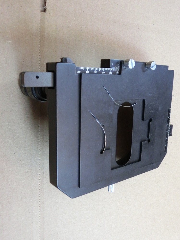 Olympus Microscope BH2 XY Sample Stage used for FTIR Microscope SpectraTech