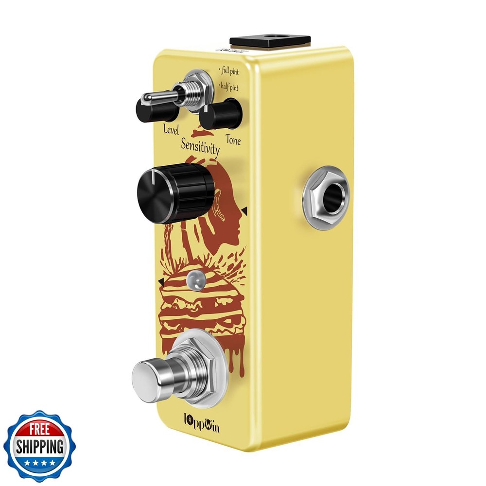 IOppWin COMP Optical Compressor Pedal - Classic Smooth Dynamics Control, Pres