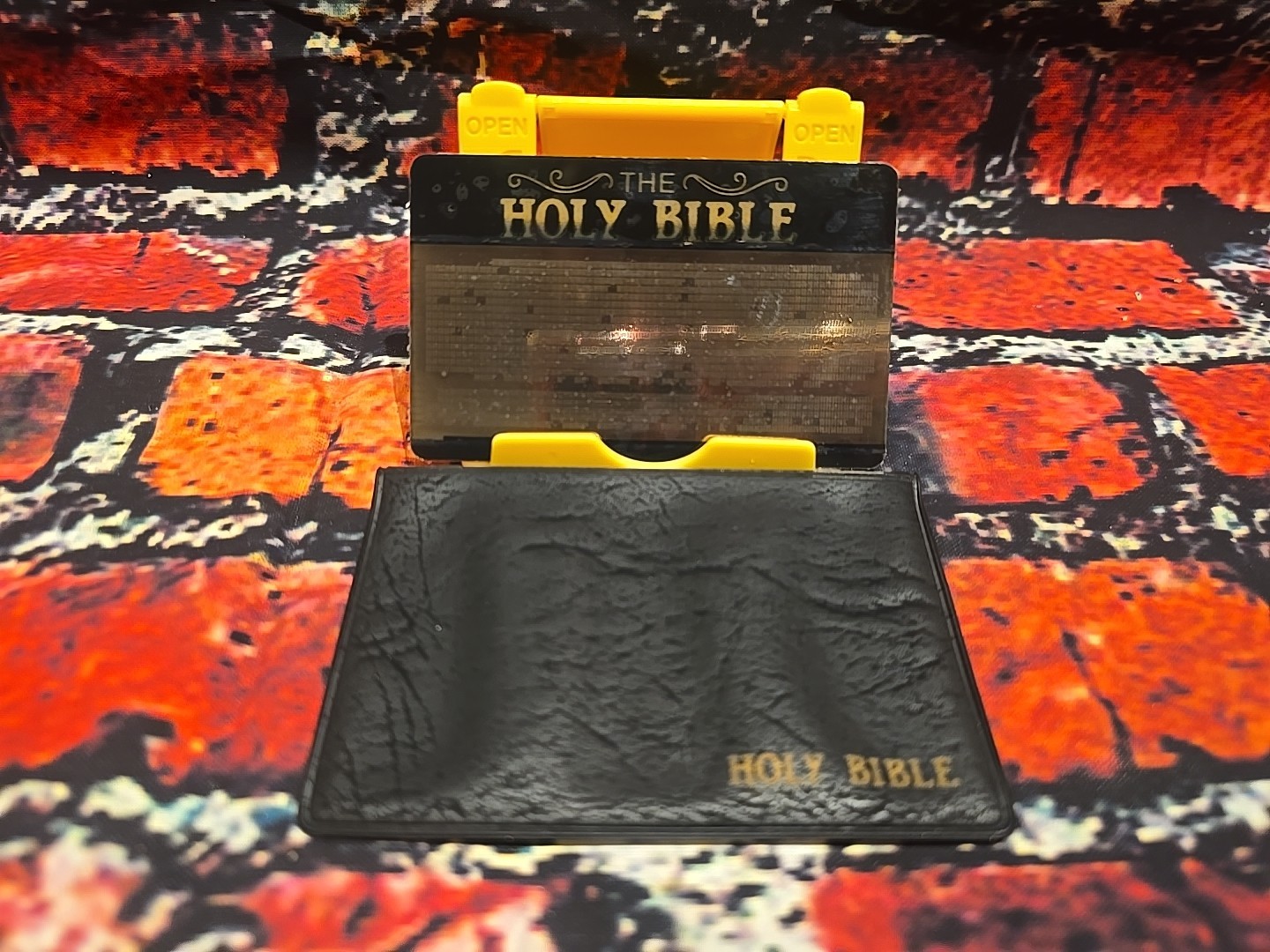 UNIQUE 1970 Holy Lunar Bible NCR Microform - Complete - NEW - King James Edition