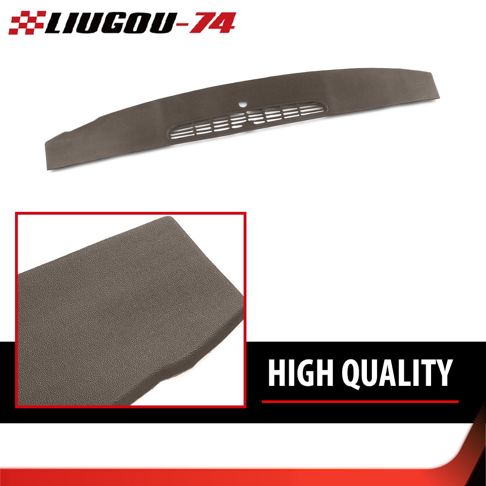 Upper Dash Panel Grille Cover Cap Brown Fit For 07-13 Escalade Silverado Sierra