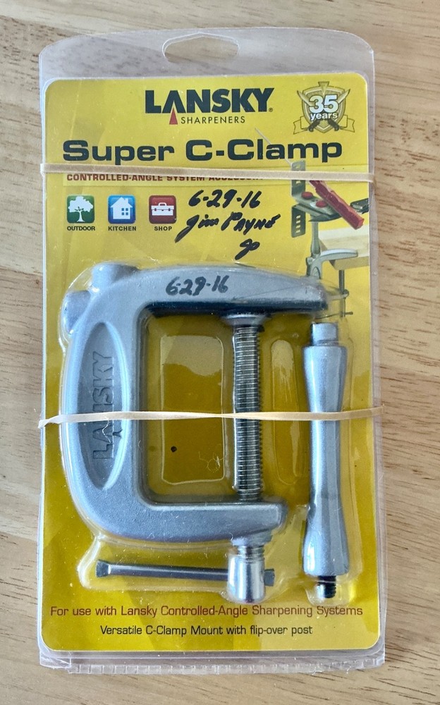 Lansky Super C-Clamp for use with the Lansky Sharpening System - LM010