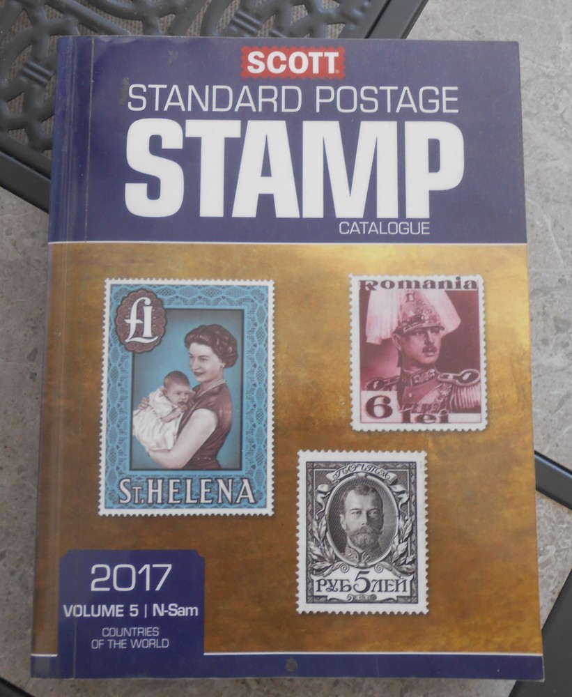 2017 Scott Postage Stamp Catalogue. Volume 5  N - Sam. Ex Library   #02 SCOTTv5