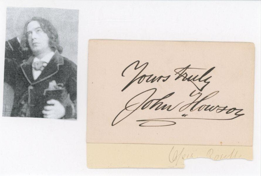 John Howson - Signed Vintage Card