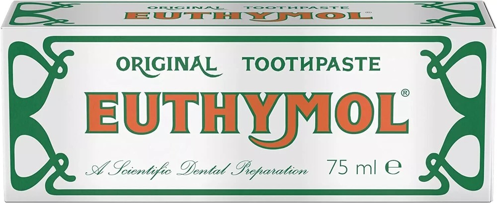 6X Euthymol Original Toothpaste 75ml PACK OF 6