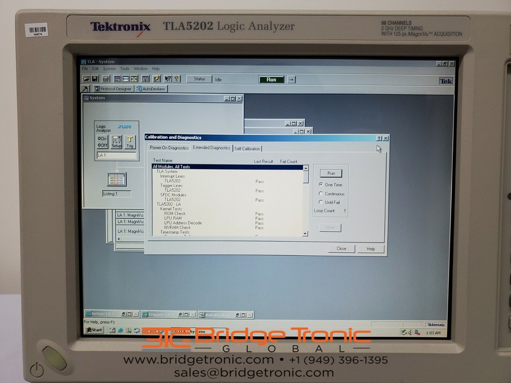 Tektronix TLA5202 Logic Analyzer