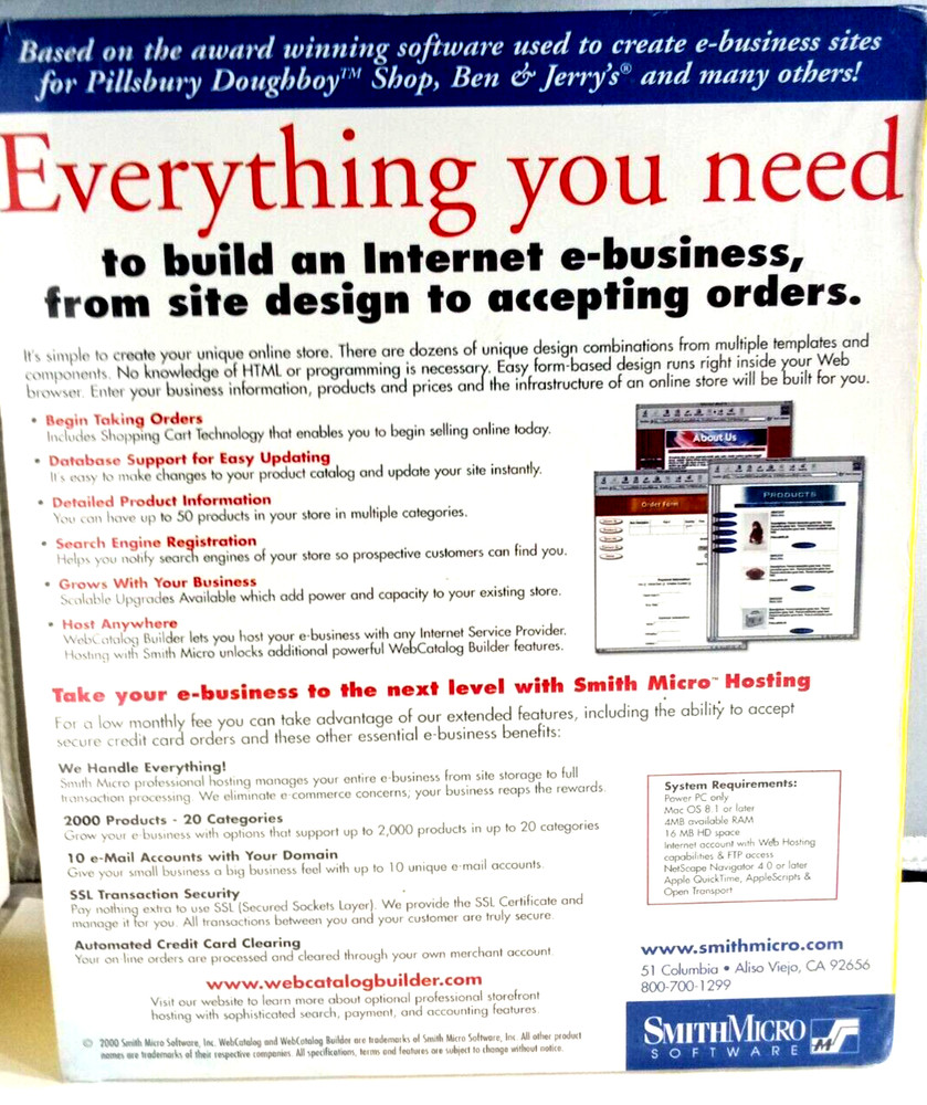 SmithMicro Web Catalog Builder For Macintosh